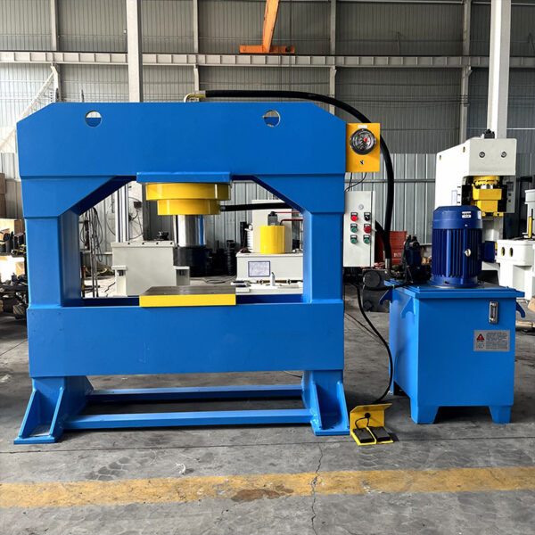 160 Ton Gantry Press Metal Flange Leveling