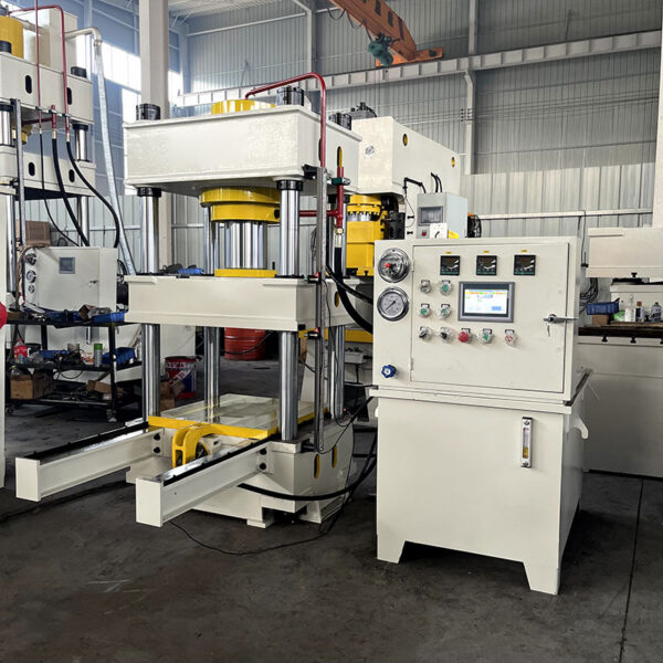 160-ton hydraulic vulcanizer for rubber and fiberglass