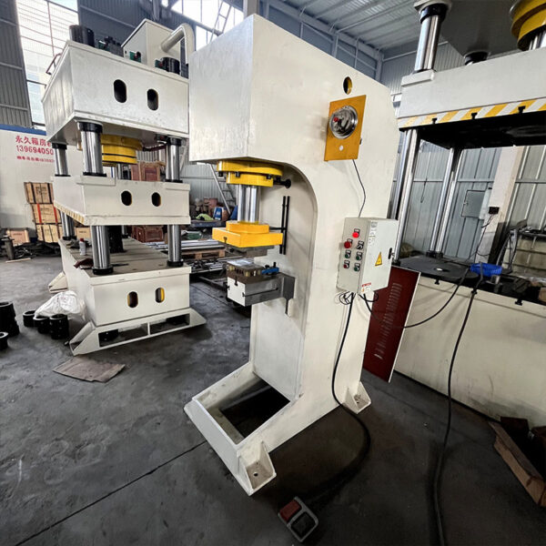 63-ton C-frame hydraulic press