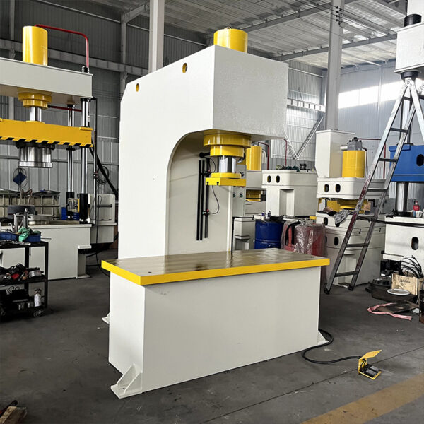 100 Ton C-Frame Hydraulical Straightening and Leveling Press